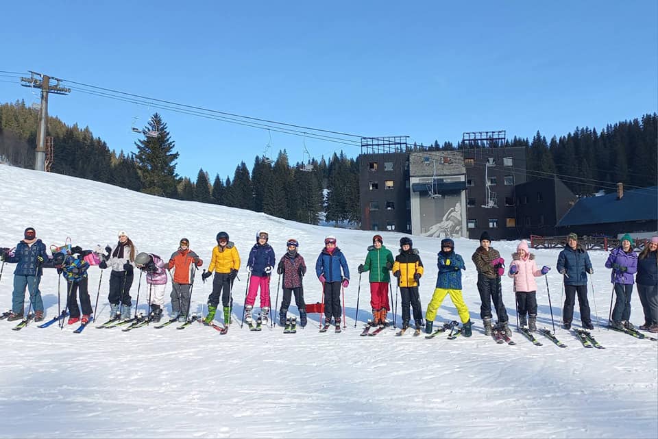 Školu skijanja na Igmanu – treća grupa