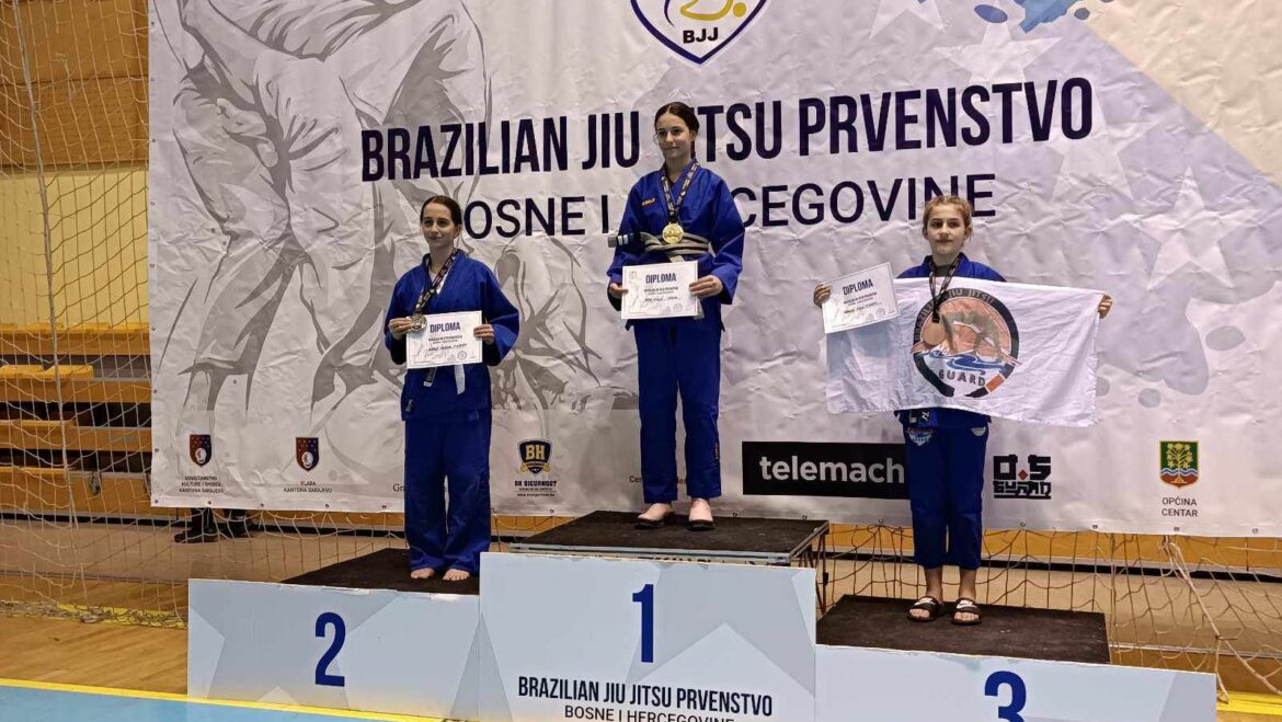 Izvanredni rezultati naših učenica na državnom prvenstvu u Brazilian jiu-jitsu