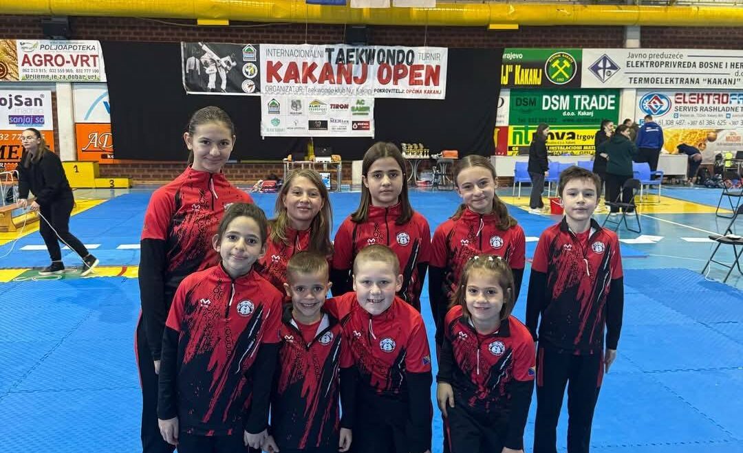 Sjajan uspjeh naših učenika na Taekwondo turniru Kakanj Open 2025!